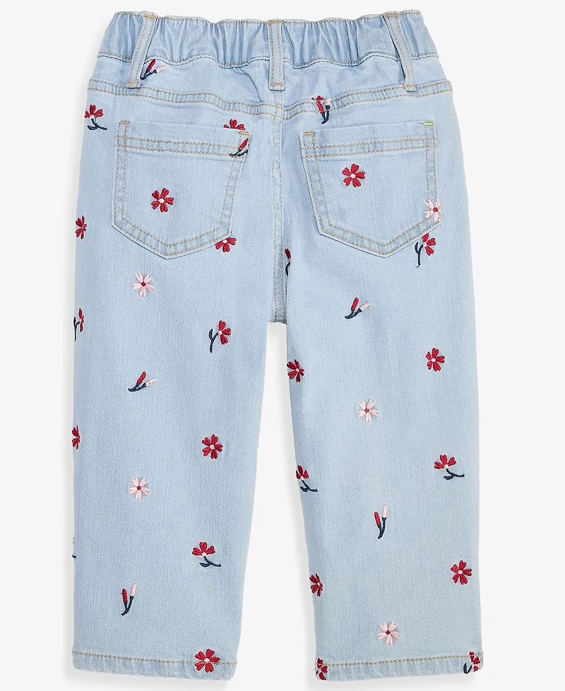 Epic Threads Toddler Girls' 12M-5T Embroidered Jeans, Macy's Exclusive