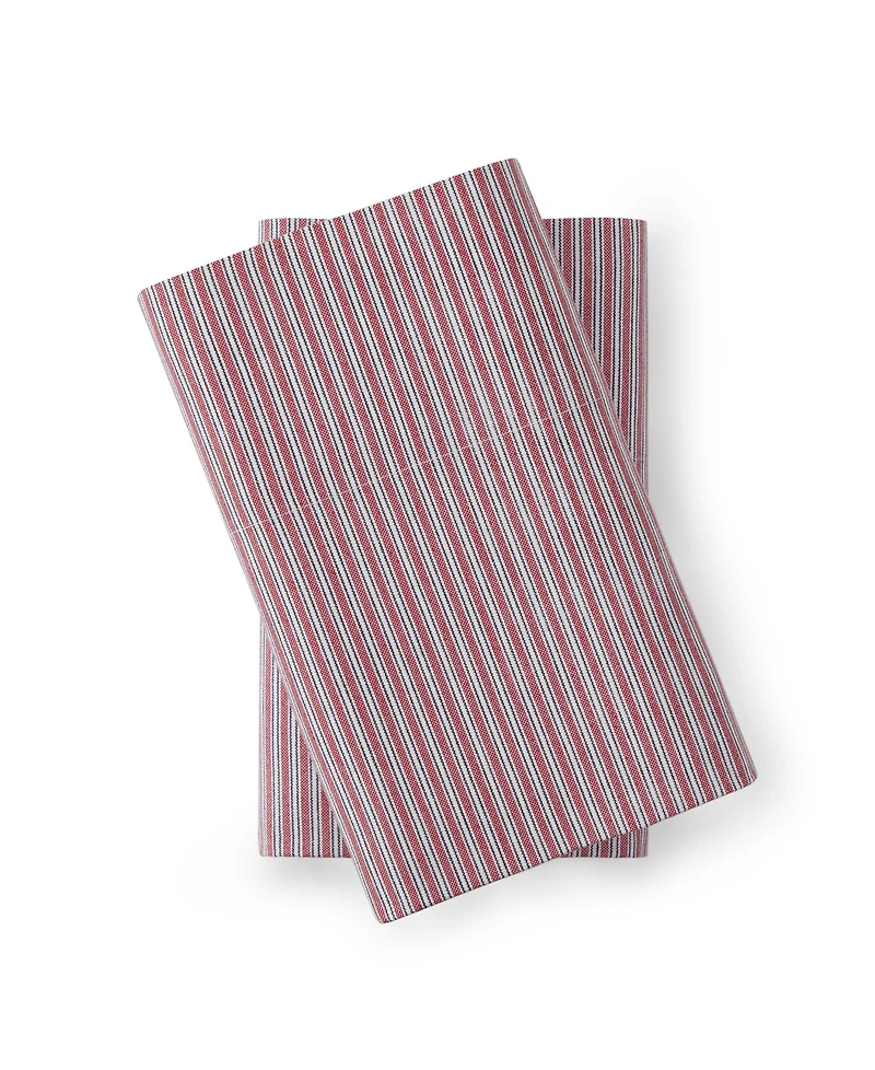 Tommy Hilfiger Essentials Solid Cotton Percale 2-Pc. Pillowcase Set, Standard