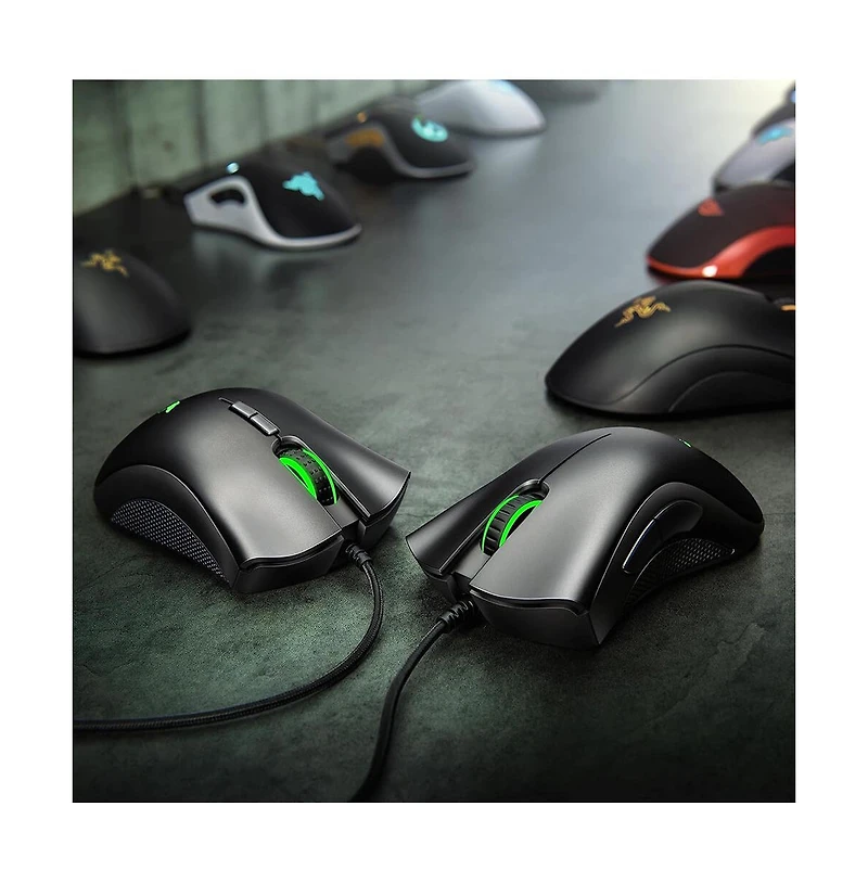 DeathAdder Essential Wired Ergonomic Gaming Mouse - Black