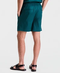Alfani Men's Linen-Blend Knit Drawstring Shorts, Macy's Exclusive