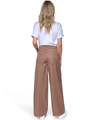 Nautica Women's Cotton-Blend Drawstring Relaxed-Fit Pants