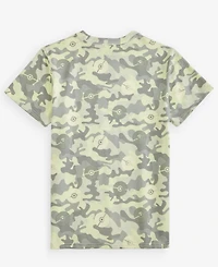 Epic Threads Big Boys Pikachu Bolt Camo T-Shirt, Macy's Exclusive