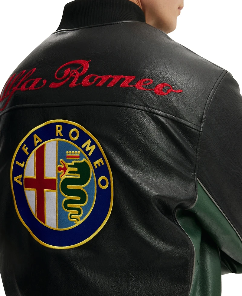 Cotton On Men's Alfa Romeo Bomber Long-Sleeve Jacket