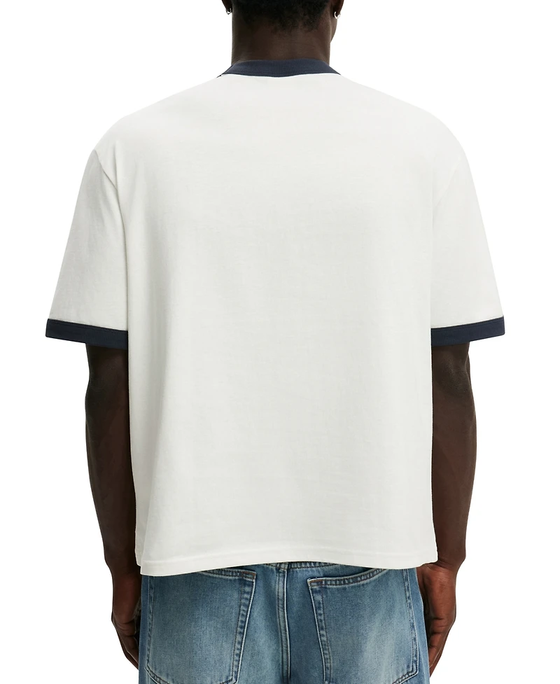 Cotton On Men's Cropped Modern-Fit Short-Sleeve T-Shirts