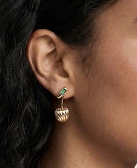 Ettika 18k Gold-Plated Sweet Cherry Earrings