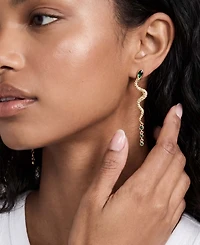 Ettika 18k Gold-Tone Serpentina Earrings