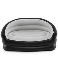 Sugift Portable Inflatable Loveseat Sofa with Flocked Surface for Two