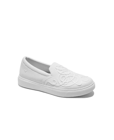 Vivaia Women's V-Tune Round Toe Classic Slip-On Unisex Sneakers