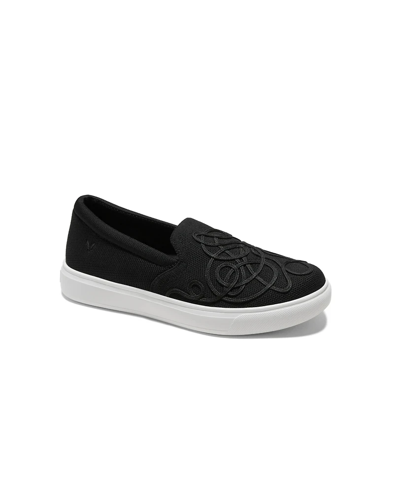 Vivaia Women's V-Tune Round Toe Classic Slip-On Unisex Sneakers