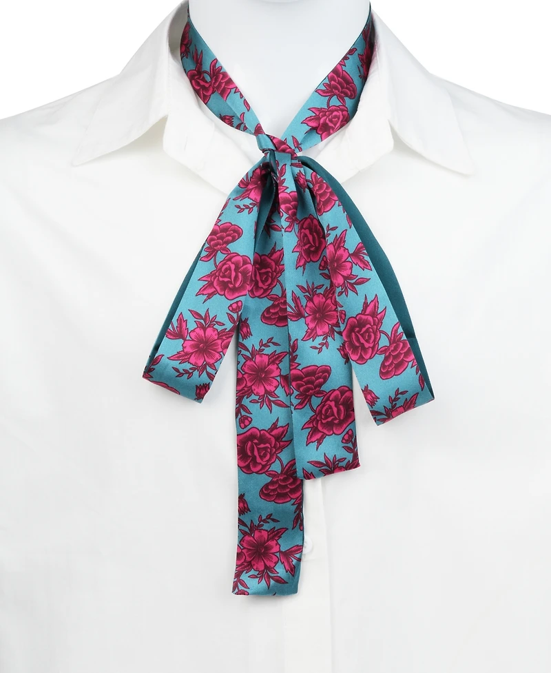 Bespoke Fashion Women's Lucinda Floral Ribbon Scarf