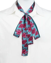 Bespoke Fashion Women's Lucinda Floral Ribbon Scarf