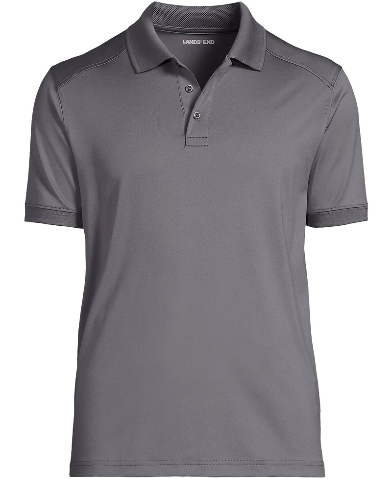 Lands' End Men's Short Sleeve Rapid Dry Polo Shirt