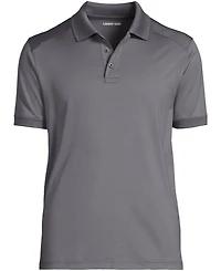 Lands' End Men's Short Sleeve Rapid Dry Polo Shirt