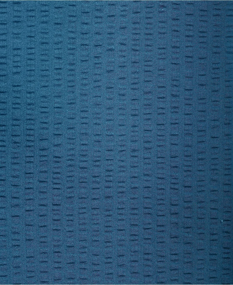 Lands' End Men's Long Sleeve Seersucker Shirt