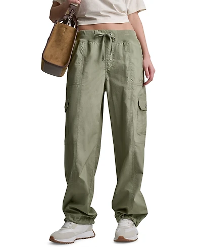 Dkny Sport Women's High-Rise Straight-Leg Pants