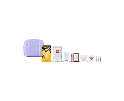 Free 11-pc. Cosmetics Pouch w/ any $75 10 Days of Glam Purchase
