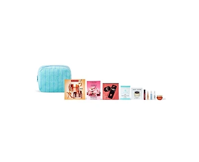 Free 11-pc. Cosmetics Pouch w/ any $75 10 Days of Glam Purchase
