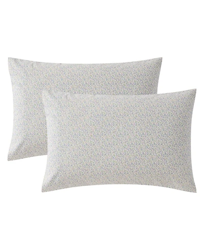 Laura Ashley Emogene Cotton Percale Pillowcase Pair, King
