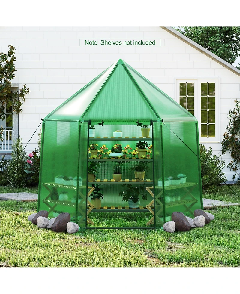 Gouun Mini Walk-in house with Pe Cover