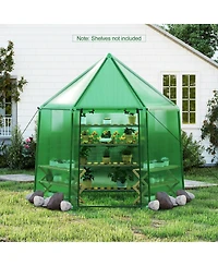 Gouun Mini Walk-in house with Pe Cover