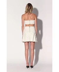 Walter Baker Women's Ramona Heron Tweed Skirt