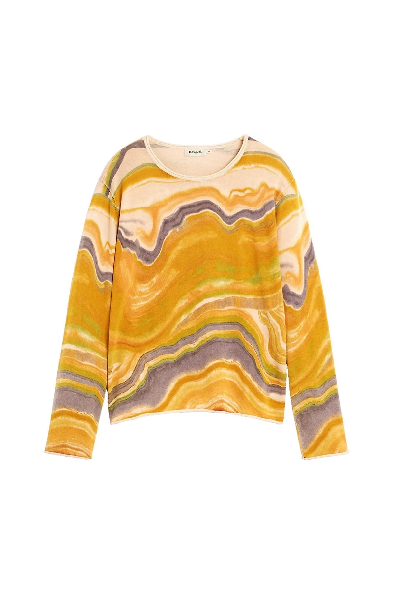 Desigual Men's Abstract printed sweater
