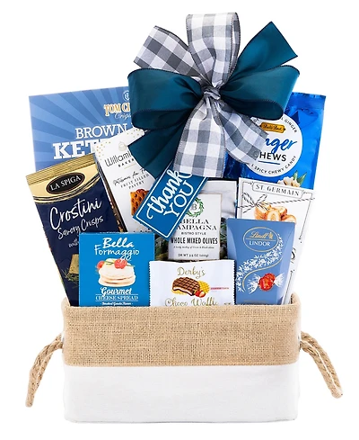 Wine Country Gift Baskets Thank You SnacksTote Bag, 9-Pc.