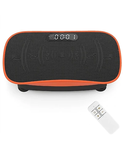 Sugift Portable 20 in Vibration Exercise Platform with Remote Control