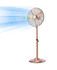 Mecale 16 Inch High Velocity Pedestal Fan 1450 Cfm Metal