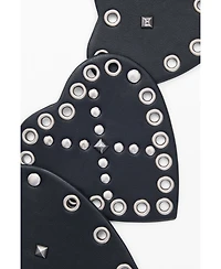 Desigual Women's Studded belt hearts