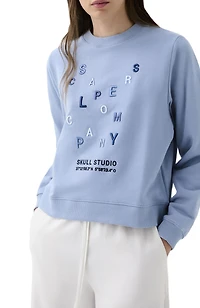 Scalpers Women's Multiletter Sweater