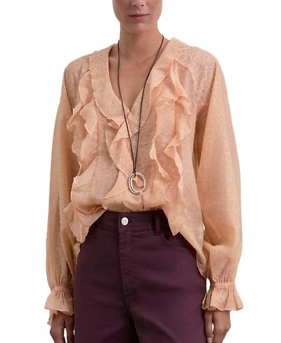 Scalpers Women's Leopardfrills Shirt