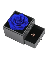Gnuadz Preserved Heart Necklace Set Couple Mother Gift
