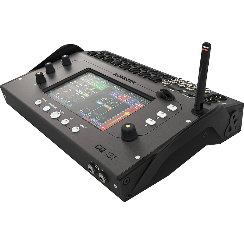 Allen & Heath Cq-18T Ultra-Compact 18-Channel Digital Mixer with 7" Touchscreen