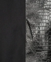 Modenaire Women's Mixed Texture Sleeveless Blazer