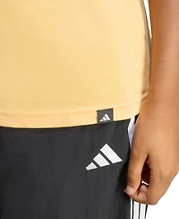 adidas Women's Summer Slides Crewneck Graphic Cotton T-Shirt