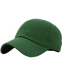 Furlihong Classic Unisex Cotton Adjustable Low Crown Baseball Cap - Plain Dad Hat for Everyday Wear