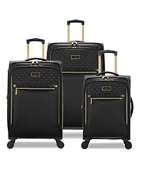 Stella Blanc Cleo 3-Pc. Softside Expandable Spinner Luggage Set