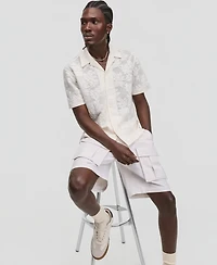 Mode of One Men's Relaxed-Fit Sinclar Camp Shirt, Macy's Exclusive