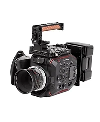 Wooden Camera Nato Handle Plus V2 Kit, Includes Nato Arri 70mm Rail and 1.67" Screw Channel
