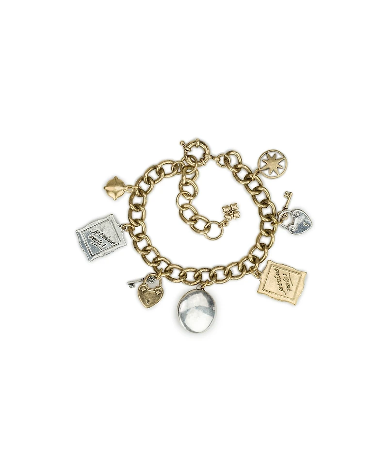 Patricia Nash Gold-Tone Plated Charm Bracelet