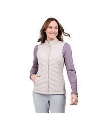 Free Country Women's Hybrid Button Front Vest