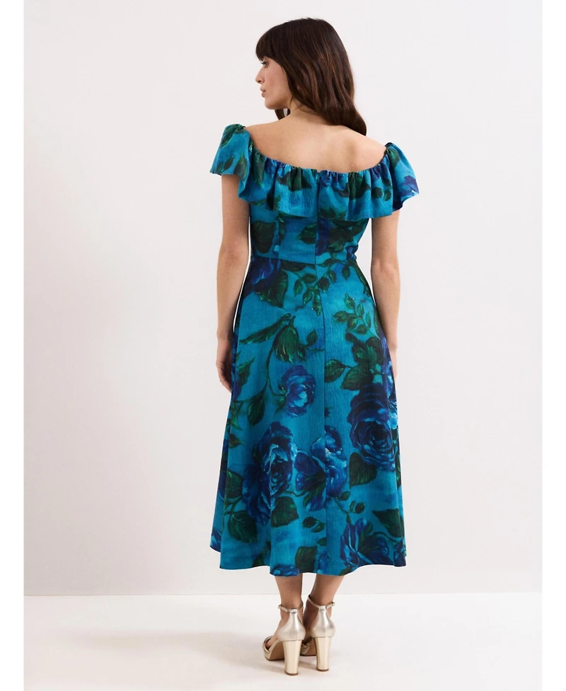 Phase Eight Women's Brianne Floral Midi Dress