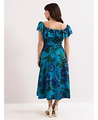 Phase Eight Women's Brianne Floral Midi Dress