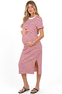 Navy Striped Short S