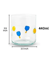 The Wine Savant Pickleball Paddle Glasses, Set of 2
