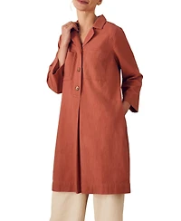 Celtic & Co. Women's Placket Detail Knee Length Dress