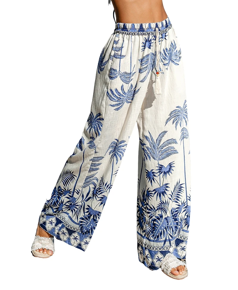 Cupshe Women's Wild Horizon Tropical Pants