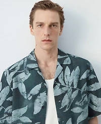 Mango Men's Regular-Fit Printed Shirt