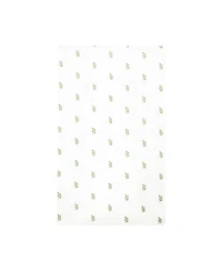 Hudson Baby Girl Cotton Poly Flannel Burp Cloths Bundle 12-Pack, Tiny Rose, One Size